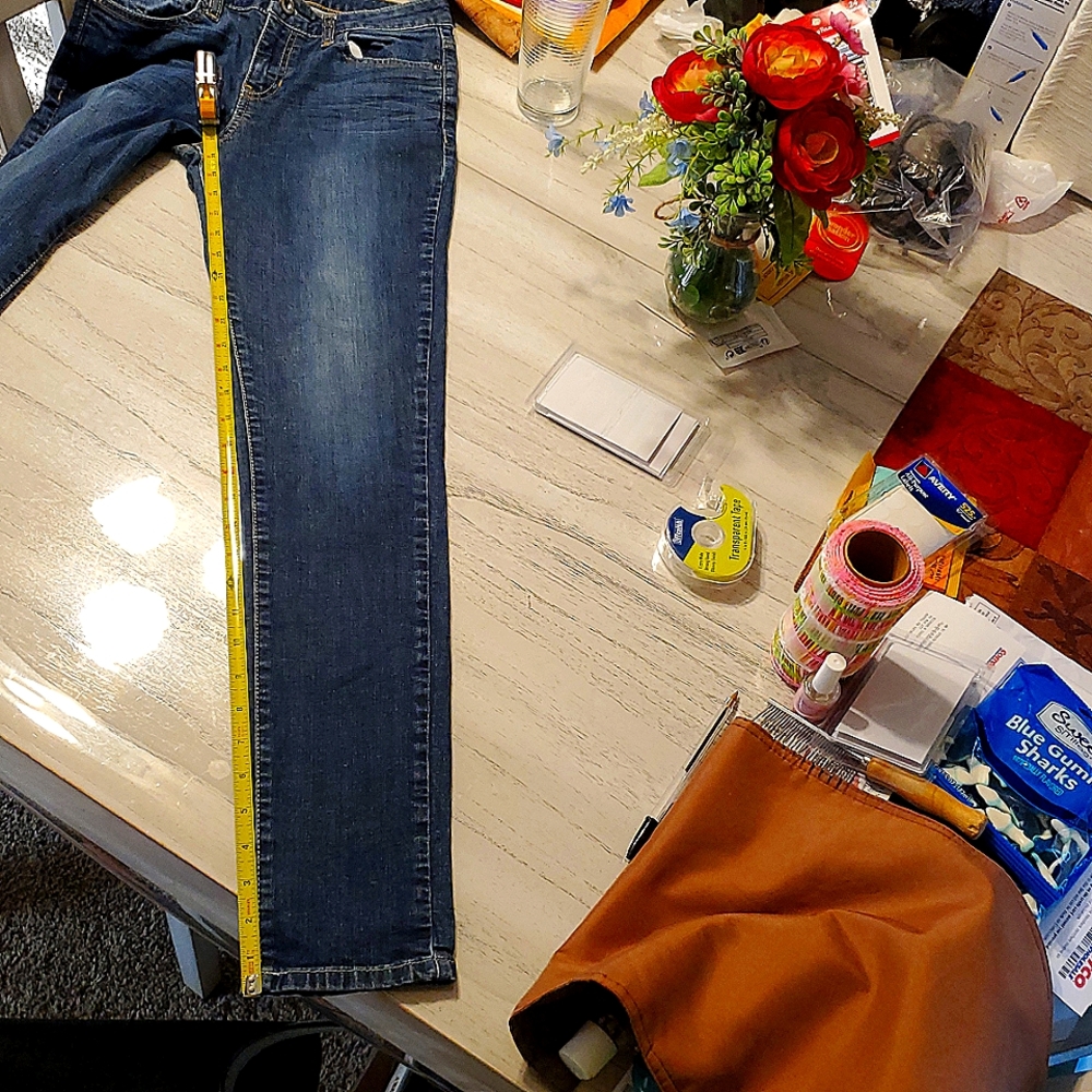 Guess Casual Women's Skinny Jeans in Deep Blue - Picture 8 of 8